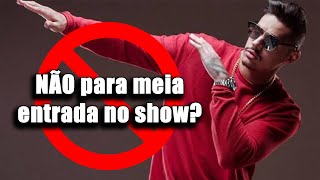 Hungria em reunião para o FIM DA MEIA ENTRADA em shows!