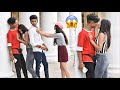 Accidentally hugged a handsome boy  prank in india  ritika prank