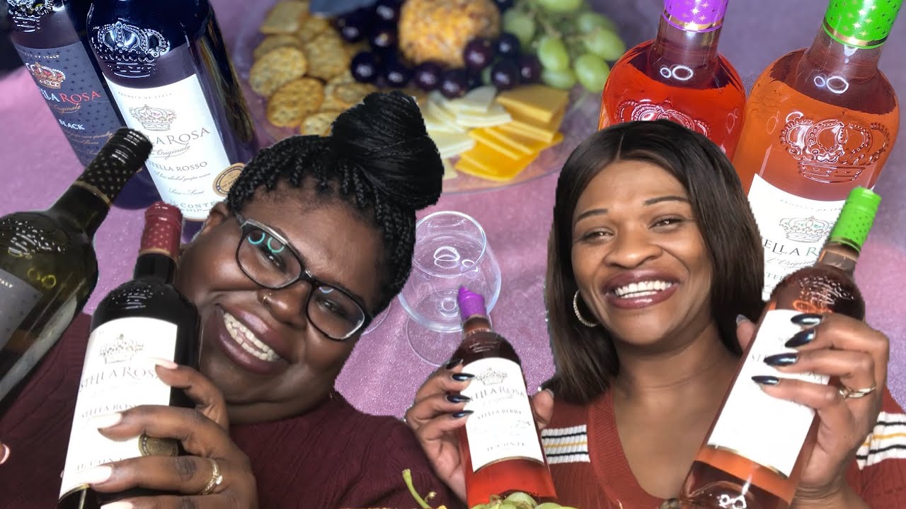 Part 1 - Wine Tasting Stella Rosa Wine 🍷 Chatting with InQs World