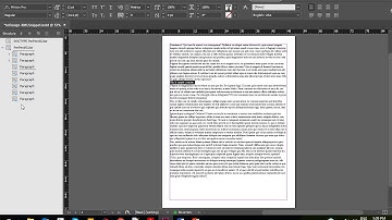 InDesign - XML Menus