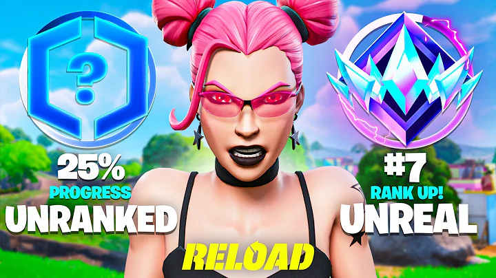 I Tried Hitting UNREAL Rank In 24 HOURS! (Fortnite Reload)
