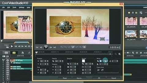 Create Seamless Animated Motion in corel Videostudio.