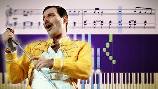 SOMEBODY TO LOVE (Queen) - Isolated Vocals + Piano (Tutorial & Sheets) chords