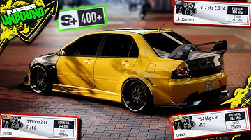 Best Engine Swap for S+ Tier | Mitsubishi Evolution IX | Need For Speed Unbound
