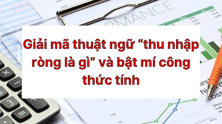 Thu nhập ròng từ nước ngoài là gì năm 2024