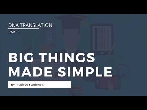 DNA Translation - By Laetisha Witoyo -