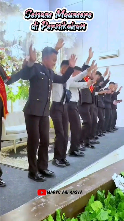 Senam Maumere diacara pernikahan #shorts #shortvideo