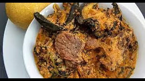 HOW TO MAKE OGBONO AND EGUSI SOUP
