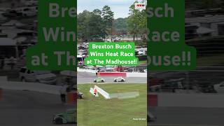 Brexton Busch Wins Heat Race at Bowman Gray Stadium Kyle Busch Invitational #Shorts