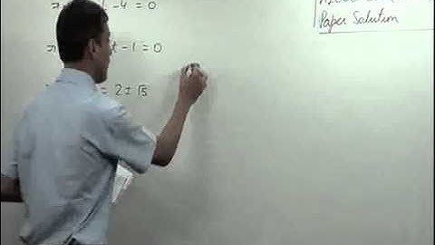 AIEEE 2012 Maths Paper Q.89