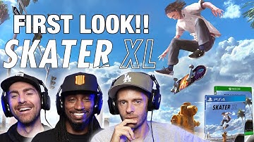 Skater XL Full Game Is HERE!!! - First Look and Gameplay!!