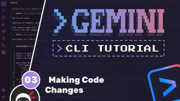 Gemini CLI Tutorial #3 - Making Code Changes