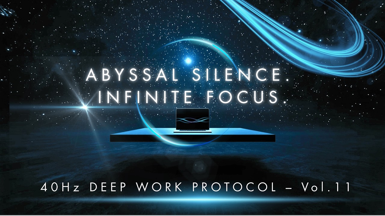40Hz Deep Focus Music Cosmic Drift | Ethereal Space  Vol. 11