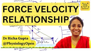 Force velocity relationship muscle | physiology mbbs 1st year