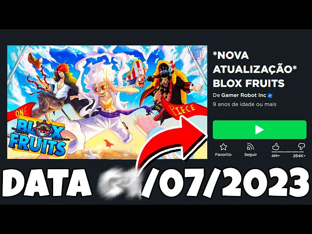 UPDATE SUPRESA COM TUDO GRÁTIS NO BLOX FRUITS! 