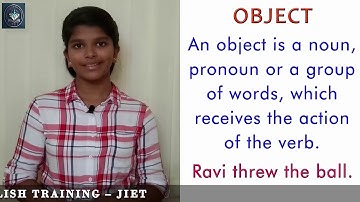 LESSON   4; OBJECT – DIRECT OBJECT, INDIRECT OBJECT AND PREPOSITIONAL OBJECT ENGLSIH GRAMMAR