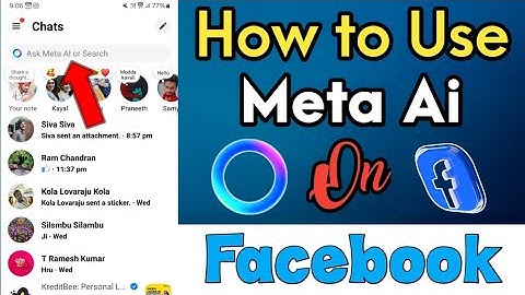 How to Use Meta Ai On Facebook in Tamil | Facebook Meta Ai | Ask Meta AI