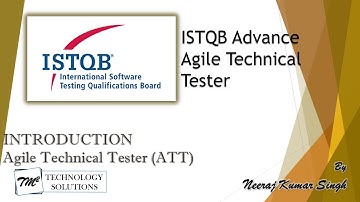 ISTQB Agile Technical Tester | Introduction | ISTQB Tutorials