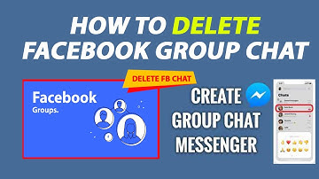 How to delete a Facebook group chat 2025 [New Method]