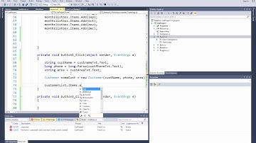 Objected Oriented Programming and ListBoxes