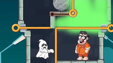 Prison Pin Rescue Gameplay All Game Level ♥ Pull The Pin - Mobile Game