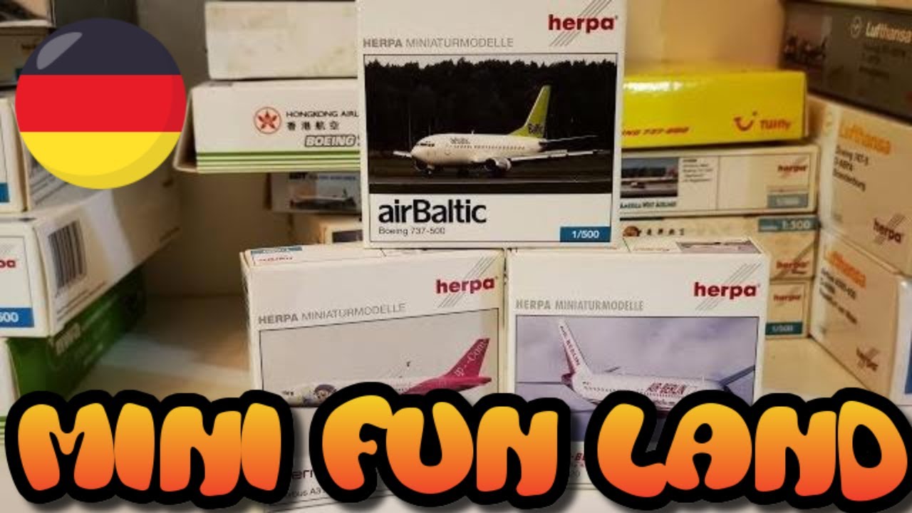Unbox Three Boxes Of Scale 1 500 Herpa Wings Germanwings Air Berlin Tuifly Z Youtube