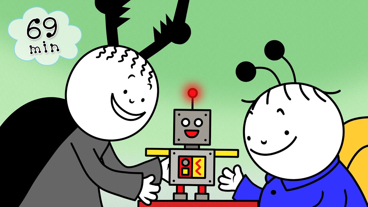 Bobi in Pika kompilacija - BOBI IN GAŠPER ▶ 15 celotne epizode | 70 minut