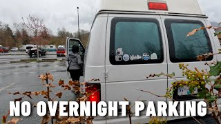 Sleeping at ONE OF THE LAST WALMART BEFORE THEY SHUT DOWN their parking lot for van dwellers