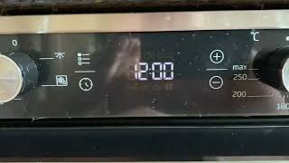 How to set the clock on a Beko oven