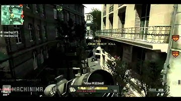 MW3 L118A Sniper Gameplay