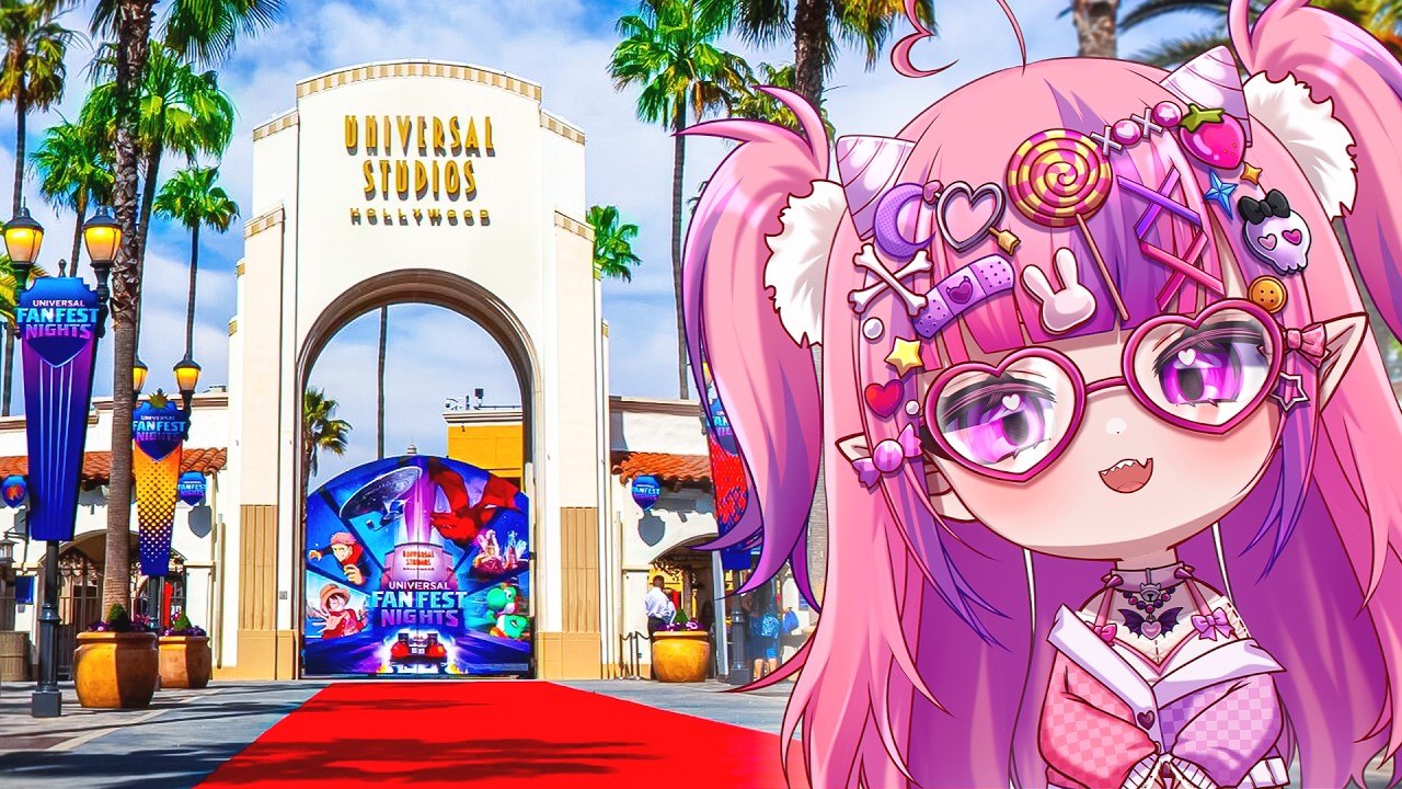 Ironmouse Goes To Universal Fan Fest Nights!