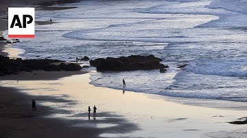 Tidal surge on Spain