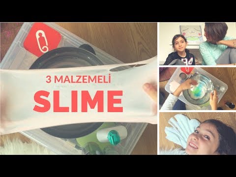 Slime Yapımı |  3 Malzemeli | 10marifet