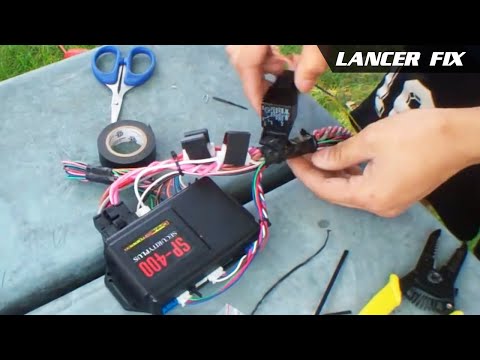 Lancer Fix 2 | First Attempt Car Remote Start + Alarm SP-400