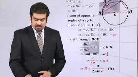 Math - Fsc Part 1 Chapter 12 Circum-circle- Math