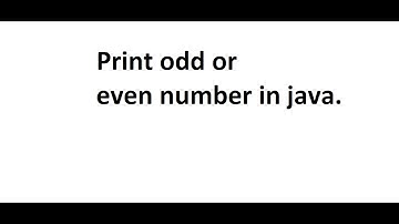 Java Program to find whether the user input number is odd or even using Java Neatbeans.