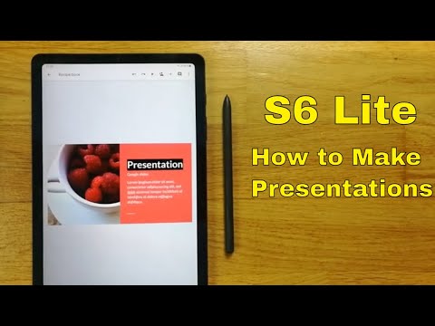Samsung S6 Lite Presentations - Complete Beginner&rsquo;s Guide to Google Slides
