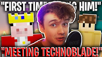 Technoblade MEETS WILBUR SOOT IN REAL LIFE!