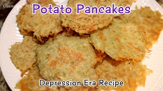 Depression Era Potato Pancakes Recipe  Budget Meal  Side Dish  $1 Meal