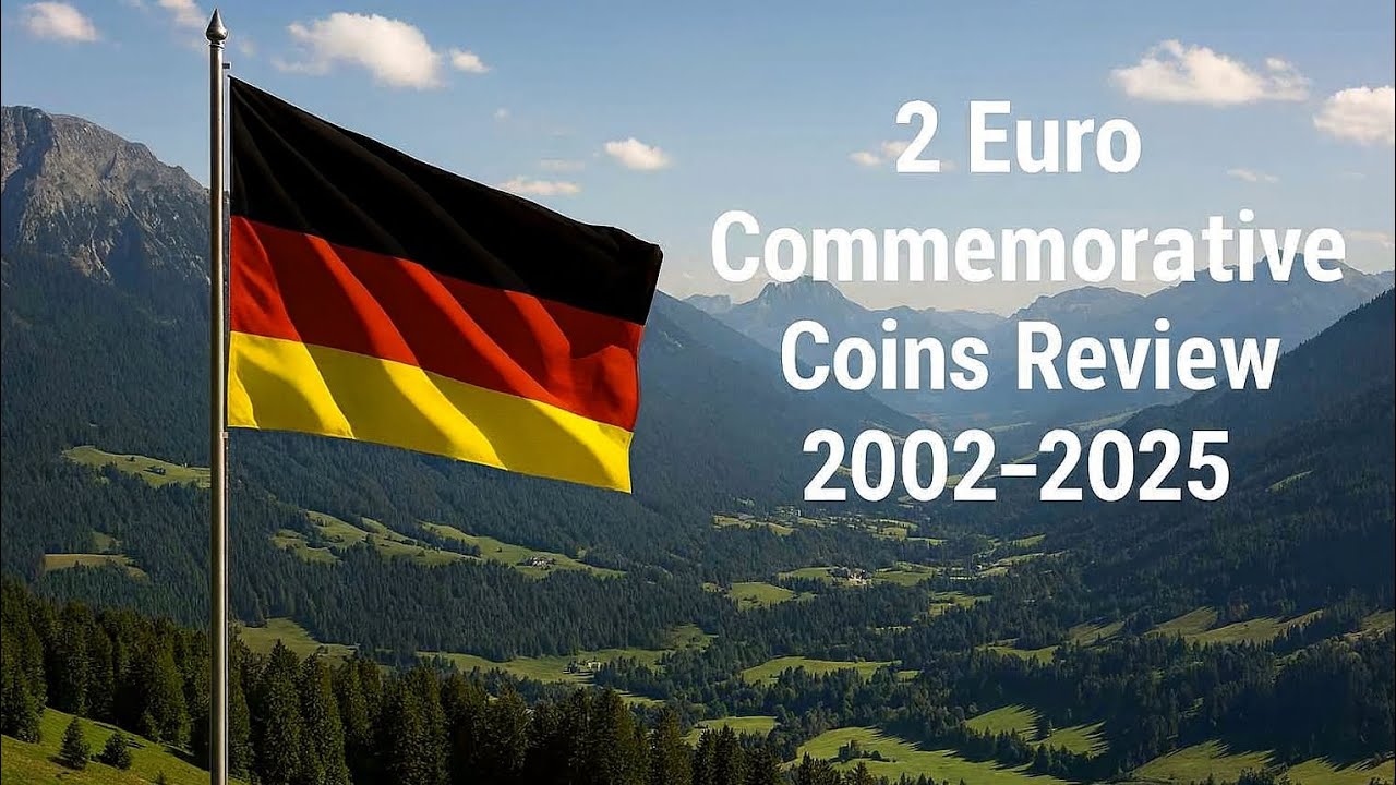 Обзор памятных монет Германии 🇩🇪 номиналом 2 евро