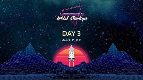 MVL Launchable: Web3 Startups w/ David Aronchick (Protocol Labs) & Soufia Trabelsi (Polygon Studios)