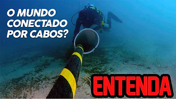 Como é feita a instalação de cabos submarinos intercontinentais?