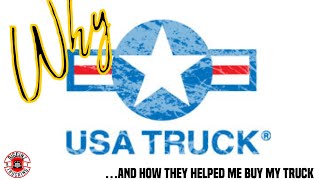 Table Talk: Why did I choose USA Truck? And how they helped me buy my 2022 Freightliner.