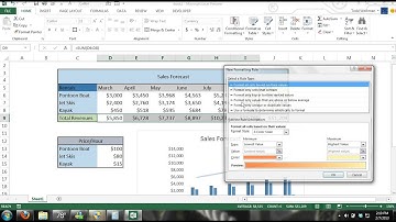 Microsoft Excel 2013 Tutorial For Beginners #4: Crash Course Data Entry, Formulas, Formats, Charts