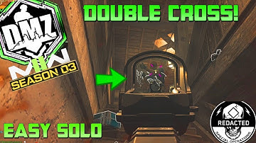 MW2 DMZ "DOUBLE CROSS" EASY SOLO GUIDE! DEAD DROP THE BOMB MAKERS CROSSBOW! KILL THE BOMBMAKER *NEW*