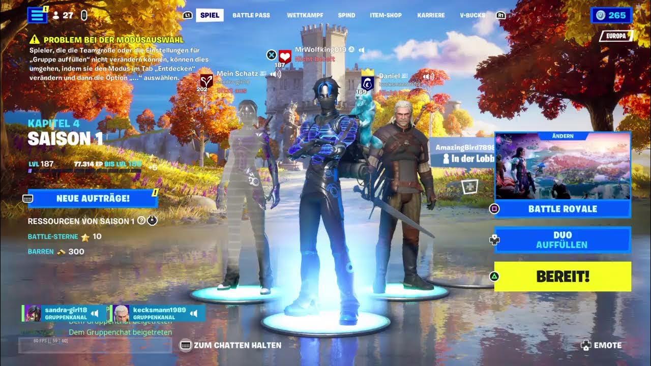 Fortnite LiveChapter 4AbozockenDeutschRoad to 1,5k aboschilliger