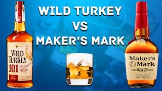 Wild Turkey 101 vs Makers Mark - Сравнение бурбонов