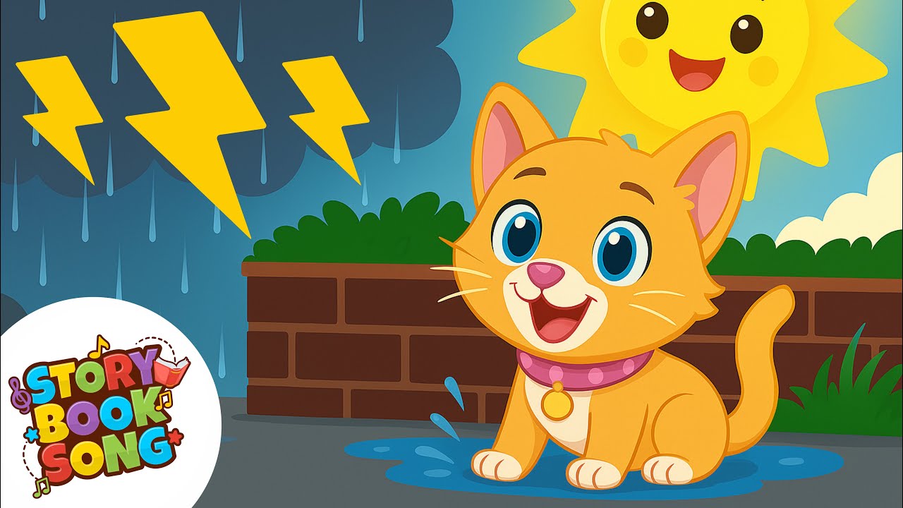Rain Till the Sun Shines 🐱 A Cat’s Sad To Happy Journey