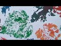 leaf painting ideas 👌