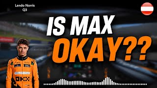 Lando Norris FULL TEAM RADIO After 2026 Austrian GP Qualifying! 